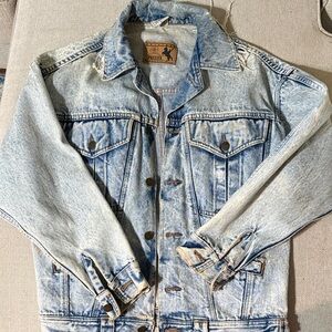 Vintage Denim Blue Jacket